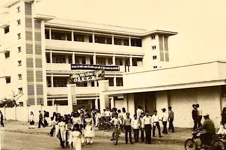 Trường PTTH Pleiku 1. Ảnh: ĐVCC