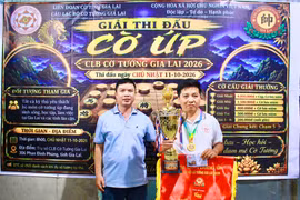 Kỳ thủ Trần Văn Duy vô địch Giải cờ úp Gia Lai mở rộng 2026