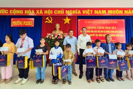 Lan tỏa yêu thương chăm lo cho trẻ em nghèo tỉnh Gia Lai dịp 1-6.