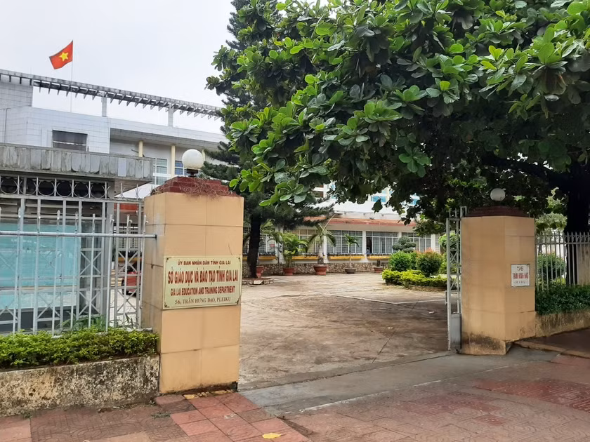 Trụ sở Sở Giáo dục và Đào tạo tỉnh Gia Lai. Ảnh: Lê Anh