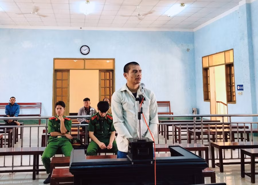 Bị cáo Yin tại phiên tòa.Ảnh: T.D