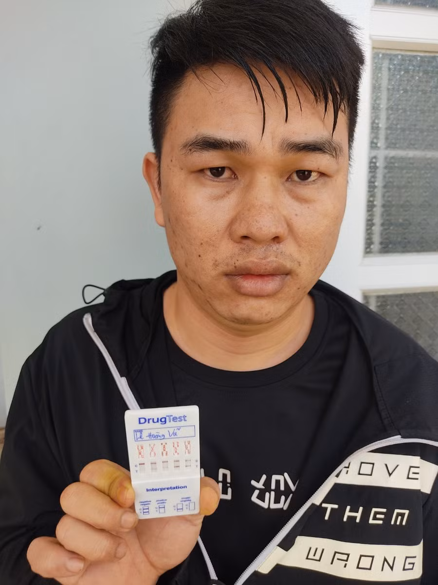 Đối tượng Lê Hoàng Vũ. Ảnh: Công an thị xã An Khê Đối tượng Lê Hoàng Vũ. Ảnh: Công an thị xã An Khê