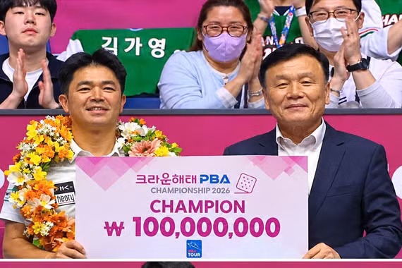 Tay cơ Gia Lai vô địch PBA Tour, nhận gần 2 tỷ tiền thưởng