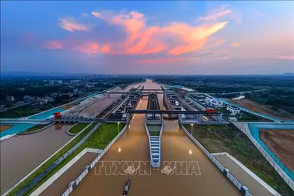 Kênh đào Bình Lục mở tuyến vận tải mới giữa Trung Quốc và ASEAN