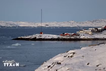 Quang cảnh thành phố Nuuk, Greenland. Ảnh: THX/TTXVN