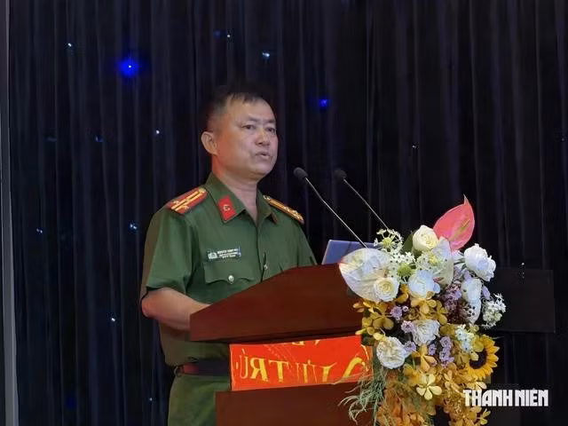 Thượng tá Nguyễn Văn Hải, Phó trưởng Phòng Cảnh sát quản lý hành chính về trật tự xã hội (PC06), Công an TP.HCM. Ảnh: Lê Nam