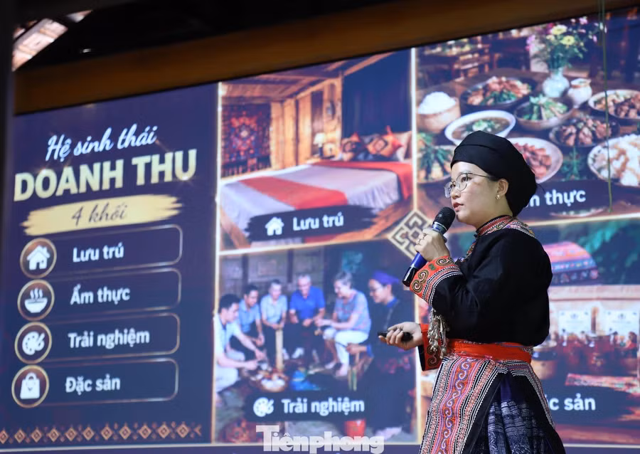 Thí sinh tham gia thuyết trình về dự án.
