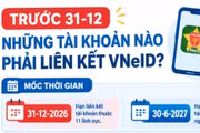 Trước 31-12, những tài khoản kinh doanh và chứng khoán nào phải liên kết VNeID?