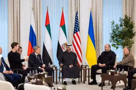 Tổng thống Trump hé lộ diễn biến tích cực trong đàm phán Nga - Ukraine. Ảnh: Al Jazeera English