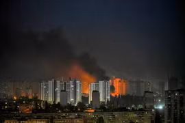 Ukraine không kích Moscow, Nga tập kích Kiev để đáp trả