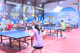 Ngày hội của tài năng bóng bàn trẻ đến từ 3 tỉnh