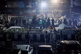 Hiện trường vụ nổ xe ở thủ đô New Delhi, Ấn Độ. Ảnh: Reuters