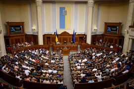 Ukraine chuẩn bị khung pháp lý cho hoạt động bầu cử. Ảnh: AFP