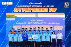 THPT Chi Lăng Gia Lai giành huy chương đồng tại Giải bóng đá HS7 toàn quốc
