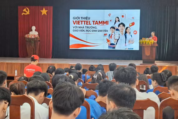 viettel-gia-lai-gioi-thieu-Viettel Tammi-trong-truong-hoc