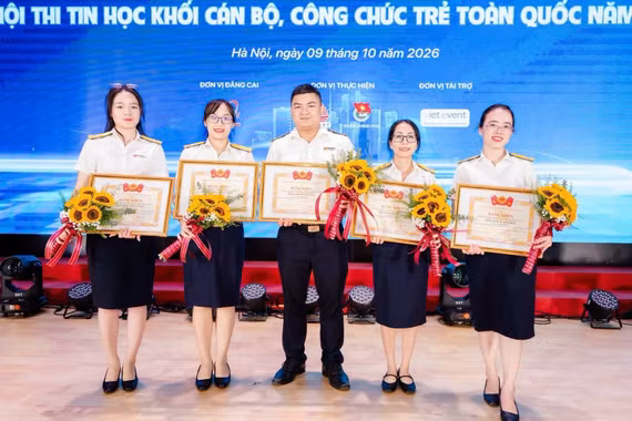 Gia Lai: Đạt 1 giải ba tại Hội thi Tin học khối cán bộ, công chức trẻ toàn quốc lần thứ X