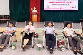 Kông Chro: Hơn 550 người tham gia hiến máu tình nguyện