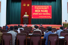 Chư Păh thông qua Đề án kết thúc hoạt động Đảng bộ huyện và các tổ chức cơ sở Đảng trực thuộc Huyện ủy
