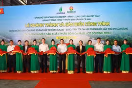 Khánh thành Nhà máy sản xuất Phân bón Cà Mau-Cơ sở Bình Định.
