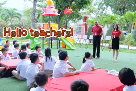Lớp học không tường: Vẽ tranh bảo vệ môi trường-Vì một tương lai xanh
