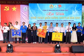 21 tiết mục tham gia Hội diễn nghệ thuật quần chúng Công ty Cao su Mang Yang