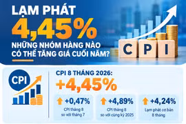Lạm phát gần 4,5%: Các mặt hàng có thể tăng giá cuối năm