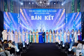 20 thí sinh Miss Asian 2026 khoe sắc trong tà áo dài, công sở và dạ hội