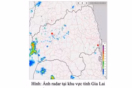 Gia Lai cảnh báo giông, lốc, sét, mưa đá và mưa lớn cục bộ trong 3 giờ tới