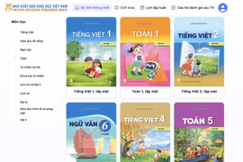 Sách giáo khoa cập nhật theo địa giới mới: Tra cứu bản PDF ở đâu?