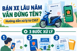 Bán xe 10 năm vẫn đứng tên trên VNeID: Xử lý thế nào?