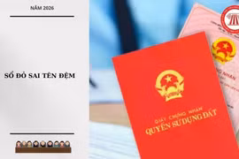 Sổ đỏ sai số thửa, diện tích, tên người sử dụng: Khi nào được đính chính?