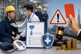 Không khám sức khỏe định kỳ cho lao động có thể bị phạt đến 75 triệu đồng