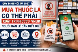 Người bán thuốc lá sẽ phải kiểm tra CCCD, VNeID trong trường hợp nào?