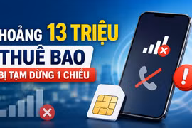 Khoảng 13 triệu thuê bao bị tạm dừng một chiều: Người dùng cần làm gì?