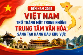 Việt Nam phấn đấu đến năm 2045 trở thành một trong những trung tâm văn hóa, sáng tạo hàng đầu khu vực