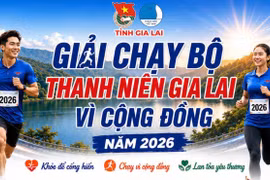 Giải chạy bộ “Thanh niên Gia Lai vì cộng đồng” năm 2026 dự kiến diễn ra ngày 23-8.