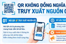 QR không đồng nghĩa truy xuất nguồn gốc