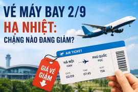 Vé máy bay 2-9 hạ nhiệt: Chặng nào đang giảm?
