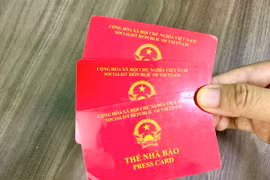 Tiếp tục gia hạn sử dụng Thẻ nhà báo kỳ hạn 2021-2025