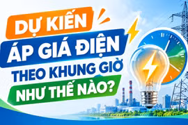 Dự kiến áp giá điện theo khung giờ như thế nào?