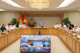 Quang cảnh phiên họp tại điểm cầu tỉnh Gia Lai. Ảnh: Hồng Thương