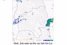 Gia Lai: Cảnh báo giông lốc, mưa lớn cục bộ tại một số khu vực