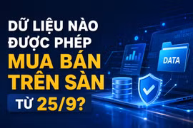 Dữ liệu nào được phép mua bán trên sàn từ 25-9?