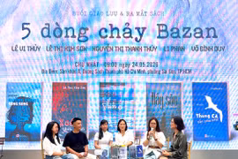 Ra mắt 5 tiểu thuyết với chủ đề “5 dòng chảy bazan” tại TP. Hồ Chí Minh