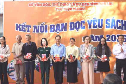 Thư viện Pleiku kết nối bạn đọc đam mê đọc sách