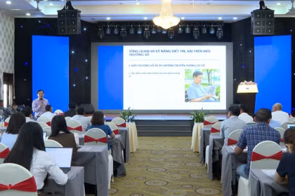 Gia Lai: Tập huấn nâng cao kiến thức, kỹ năng viết, biên tập tin, bài trên môi trường số