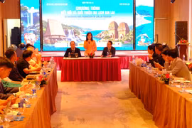Quang cảnh chương trình kết nối, giới thiệu du lịch Gia Lai. Ảnh: Đoan Ngọc