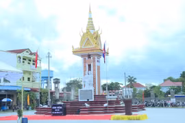 Hoàn thành tôn tạo, nâng cấp tượng đài Hữu nghị Việt Nam - Campuchia tại tỉnh Stung Treng