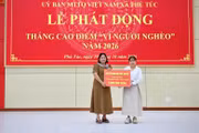 Phú Túc huy động hơn 55 triệu đồng ủng hộ Quỹ “Vì người nghèo”