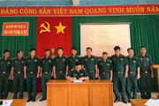 Đồn Biên phòng Ia Mơ phát động đợt thi đua chào mừng 50 năm ngày truyền thống